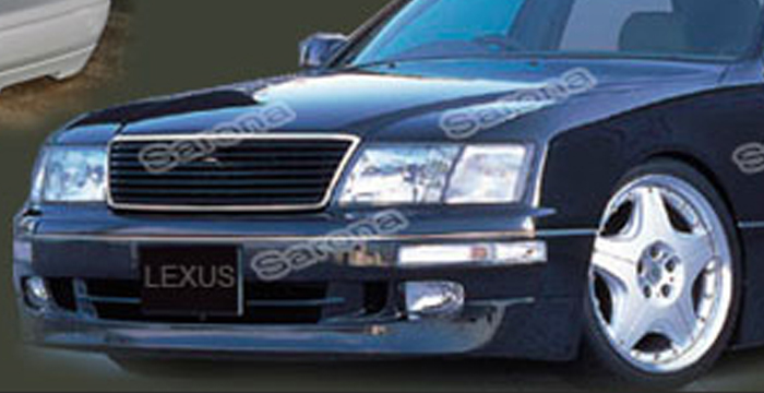 Custom Lexus LS400  Sedan Front Bumper (1995 - 1996) - $540.00 (Part #LX-013-FB)